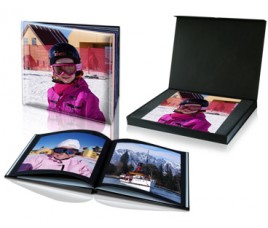 8"x8" (20x20cm) Padded Cover Book with Case 20-80 pages